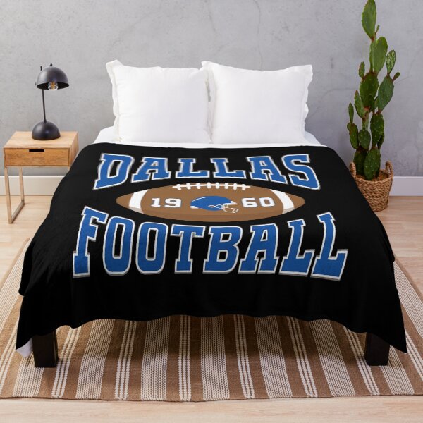 Item preview, Dallas Football 1960 Vintage Football and Helmet Graphic designed and sold by WendyFros39809.