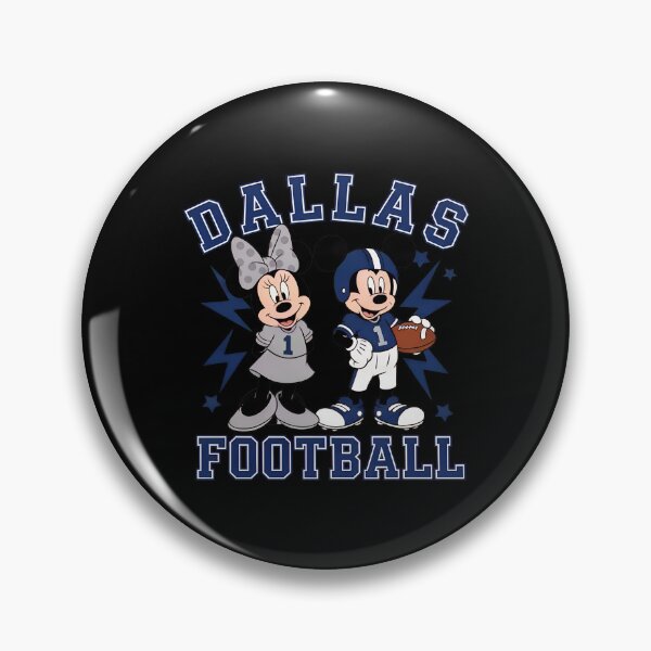 Item preview, Mickey and Minnie Dallas Football Game Day Character Graphic designed and sold by JessicaDa69167.