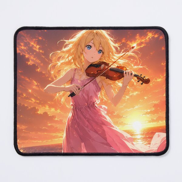 Item preview, Kaori Miyazono Your Lie in April Sunset Ocean Violin designed and sold by BrianRayan.