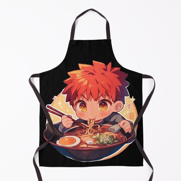 Item preview, Shirou Emiya Fate Stay Night Kawaii Ramen Glow designed and sold by mildaclairmo.