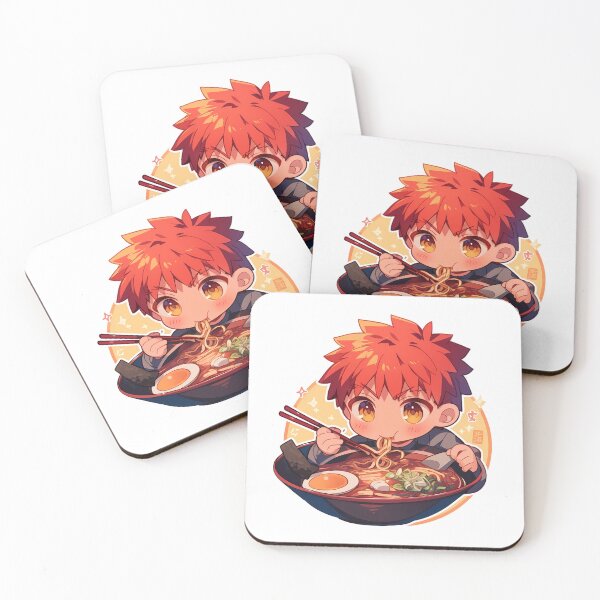 Item preview, Shirou Emiya Fate Stay Night Kawaii Ramen Glow designed and sold by mildaclairmo.