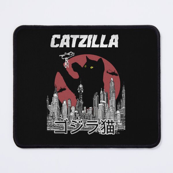 Item preview, Giant Cat Monster Destroying City Skyline designed and sold by MMG0011.