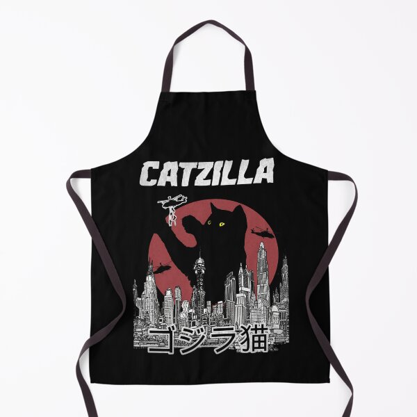 Item preview, Giant Cat Monster Destroying City Skyline designed and sold by MMG0011.