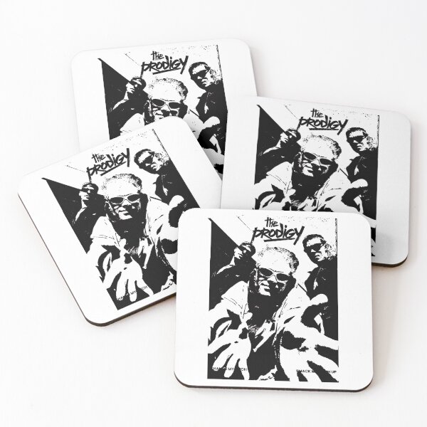Item preview, The Pro.digy Black And White 90s Rave Poster  designed and sold by tampralvi.