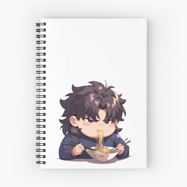 Item preview, Kirei Kotomine Fate Stay Night Grumpy Chibi Ramen Feast designed and sold by mildaclairmo.