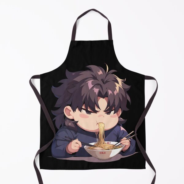 Item preview, Kirei Kotomine Fate Stay Night Grumpy Chibi Ramen Feast designed and sold by mildaclairmo.