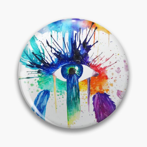 Item preview, Rainbow Eye designed and sold by TessDoesStuff.