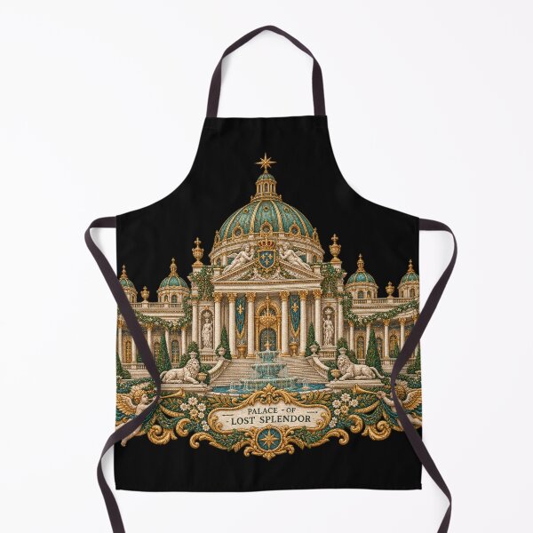 Item preview, Baroque Palace – Lost Splendor Royalcore Architectural Art designed and sold by Emoji Emblems.