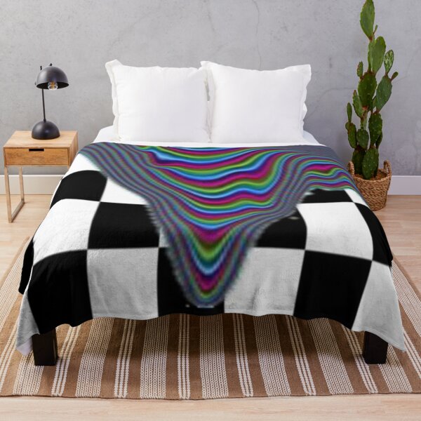 Item preview, Checkered rainbow drip designed and sold by YATASE.