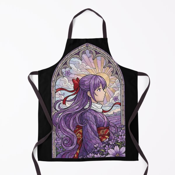 Item preview, Sakura Matou Fate Stay Night Purple Garden Stained Glass designed and sold by mildaclairmo.