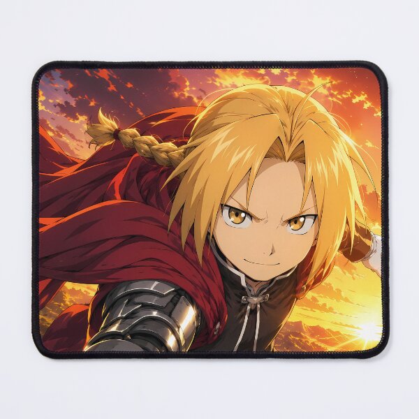 Item preview, Edward Elric Fullmetal Alchemist Golden Sunset Charge designed and sold by mildaclairmo.