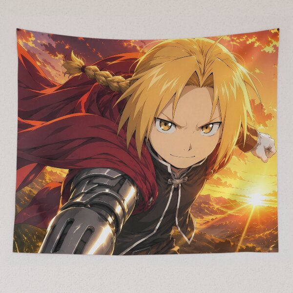 Item preview, Edward Elric, El Alquimista de Acero, Carga del Ocaso Dorado designed and sold by mildaclairmo.