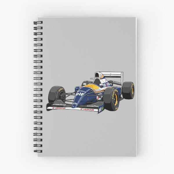 Item preview, 1994 Williams FW16 Renault Vintage F1 Grand Prix Racing Car Illustration designed and sold by Motorline44.