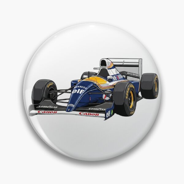 Item preview, 1994 Williams FW16 Renault Vintage F1 Grand Prix Racing Car Illustration designed and sold by Motorline44.