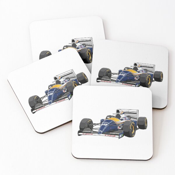 Item preview, 1994 Williams FW16 Renault Vintage F1 Grand Prix Racing Car Illustration designed and sold by Motorline44.