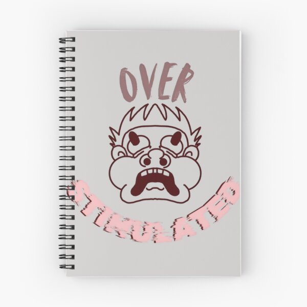 Item preview, Overstimulated Tee | Funny Cartoon Shirt designed and sold by DigitEclectic.