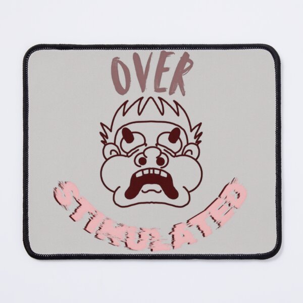 Item preview, Overstimulated Tee | Funny Cartoon Shirt designed and sold by DigitEclectic.