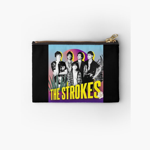 Item preview, The Strokes Indie Rock Band Retro Sunset Floral Vintage designed and sold by StuartMooreArt.