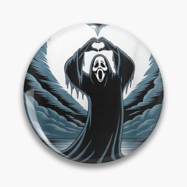 Item preview, Ghost Face Scream Funny Spooky designed and sold by Foxintheloart.