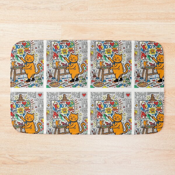 Item preview, British Shorthair Cat Painting Pop Art designed and sold by PictoVibe.