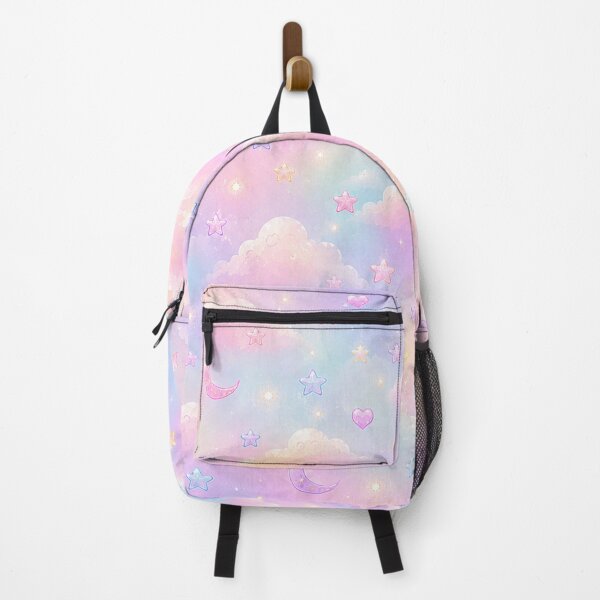 Item preview, Pastel Fantasy Sky – Dreamy Clouds, Moons & Colorful Stars designed and sold by HO•Designs.