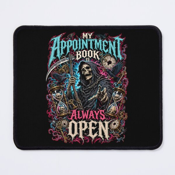 Item preview, Grim Reaper Always Open Appointment Book   designed and sold by Tong4130.