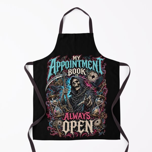 Item preview, Grim Reaper Always Open Appointment Book designed and sold by Tong4130.