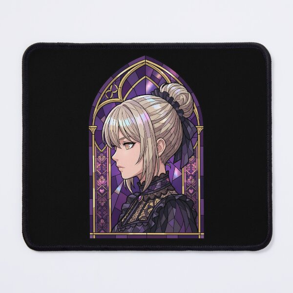 Item preview, Saber Alter Fate Stay Night Gothic Purple Stained Glass designed and sold by mildaclairmo.