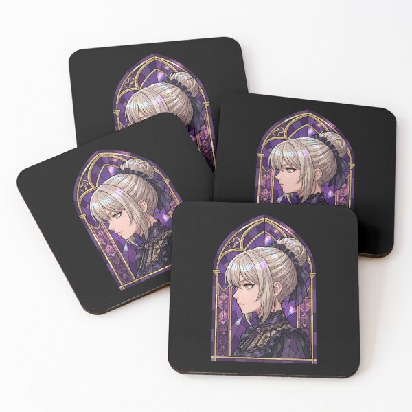 Item preview, Saber Alter Fate Stay Night Gothic Purple Stained Glass designed and sold by mildaclairmo.
