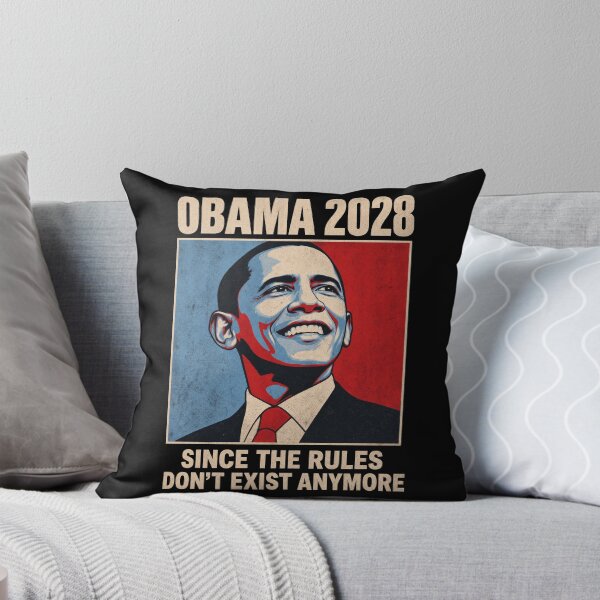 Item preview, Obama 2028 Since Rules Don't Exist Anymore Satire designed and sold by DreamPetal.
