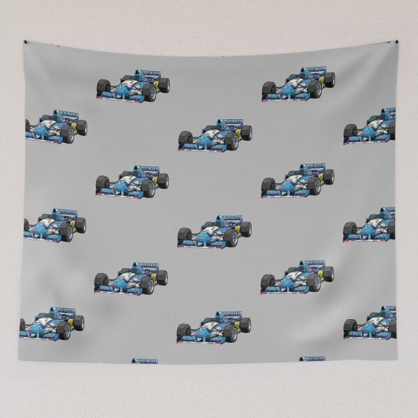 Item preview, 1995 Benetton B195 Renault Schumacher World Champion F1 Racing Car Illustration designed and sold by Motorline44.