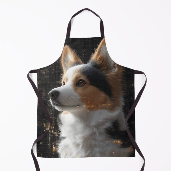 Item preview, Corgy dog cyber city loyal futuristic cute canine designed and sold by mildaclairmo.