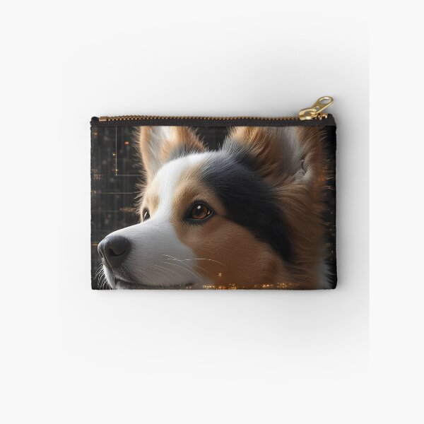 Item preview, Corgy dog cyber city loyal futuristic cute canine designed and sold by mildaclairmo.