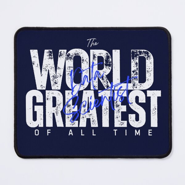 Item preview, World Greatest Data Scientist - Coworker Going Away Present For Her - Classic Navy Blue designed and sold by Doiemacreations.