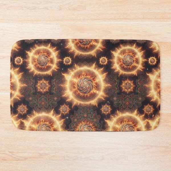 Item preview, Cosmic Dancheong Sun: Korean Traditional Seamless Pattern (Non-Overlap) designed and sold by SOOstudio73.