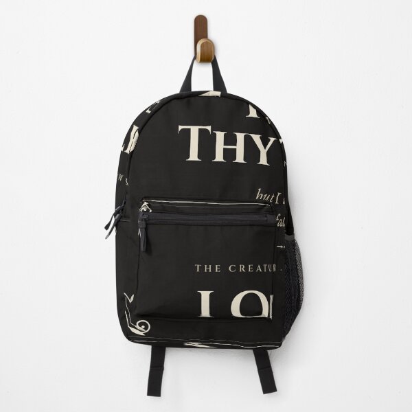 Item preview, I Ought to Be Thy Adam — Frankenstein Creature Quote Mary Shelley Dark Academia designed and sold by Drunken Authority.