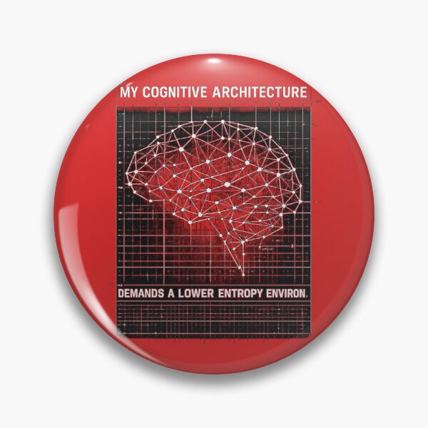 Item preview, Cognitive Architecture Data Science Sticker designed and sold by EIPTOW.