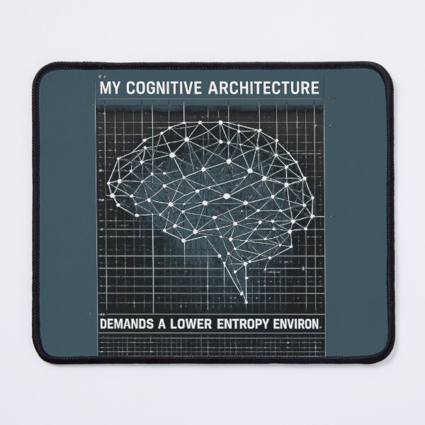 Item preview, Cognitive Architecture Data Science Sticker designed and sold by EIPTOW.