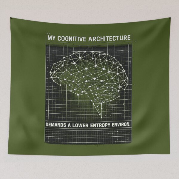 Item preview, Cognitive Architecture Data Science Sticker designed and sold by EIPTOW.