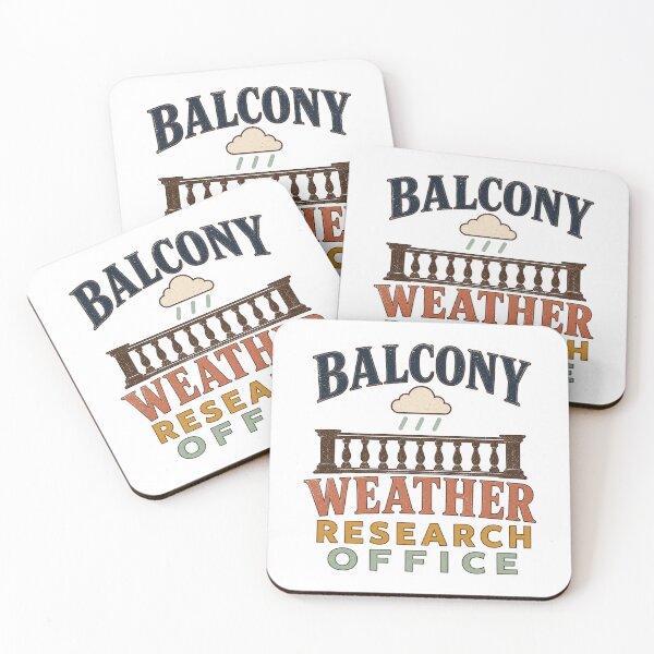 Item preview, Balcony Weather Research Office designed and sold by aihrgdesign.