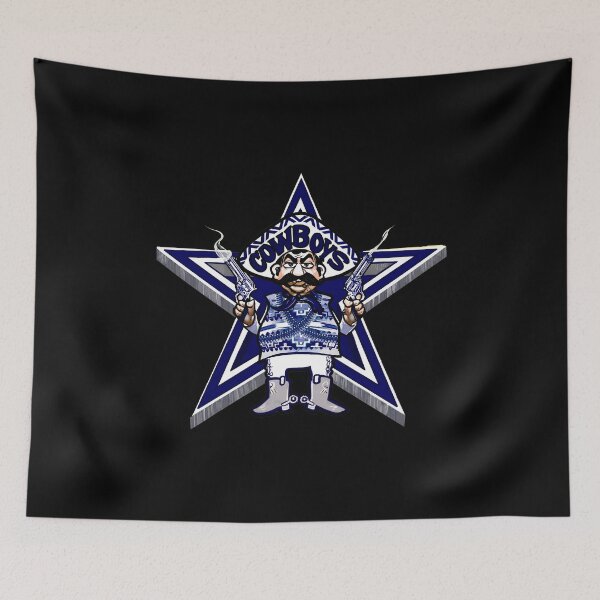 Item preview, Cowboys Western Mascot Star Graphic with Dual Pistols designed and sold by DanielCas71012.