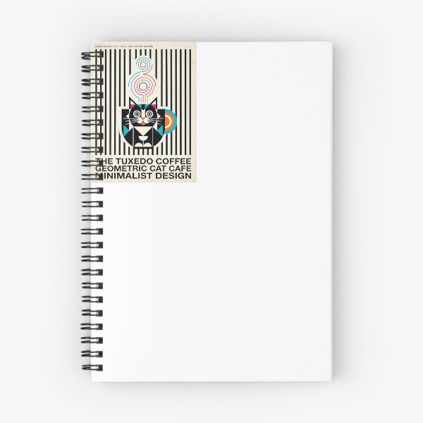 Item preview, Tuxedo Cat Coffee Cup Swiss Poster designed and sold by PictoVibe.