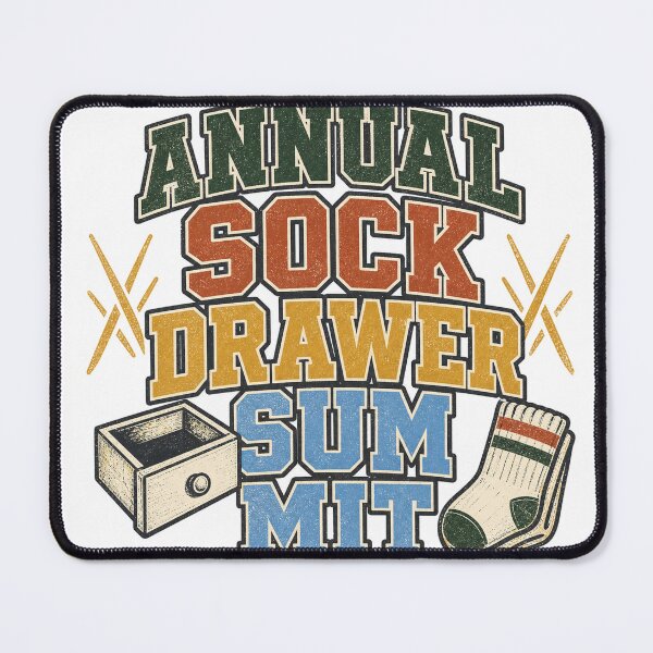 Item preview, Annual Sock Drawer Summit designed and sold by aihrgdesign.