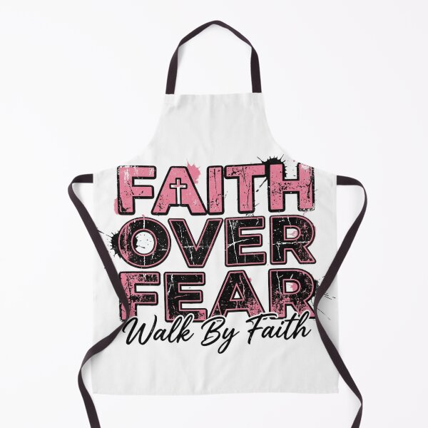 Item preview, Faith Over Fear Walk By Faith Christian T-Shirt Design designed and sold by larbimalki.