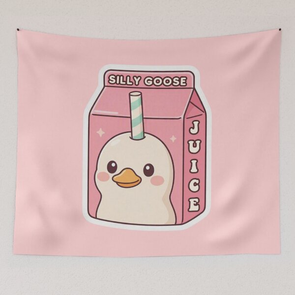 Item preview, Silly Goose Juice pink designed and sold by CafePluto.