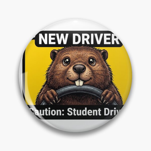 Item preview, Student Driver Beaver Sign designed and sold by Roy & Tiffany.