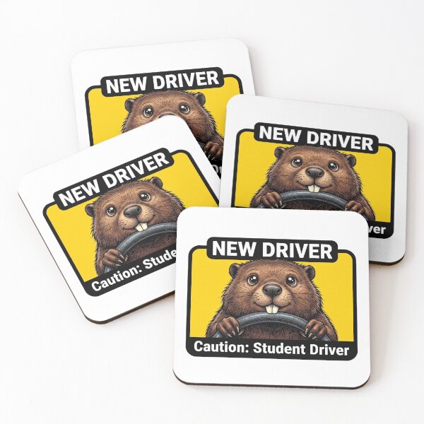Item preview, Student Driver Beaver Sign designed and sold by Roy & Tiffany.