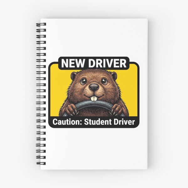 Item preview, Student Driver Beaver Sign designed and sold by Roy & Tiffany.