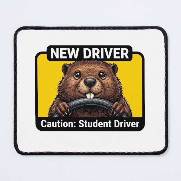 Item preview, Student Driver Beaver Sign designed and sold by Roy & Tiffany.