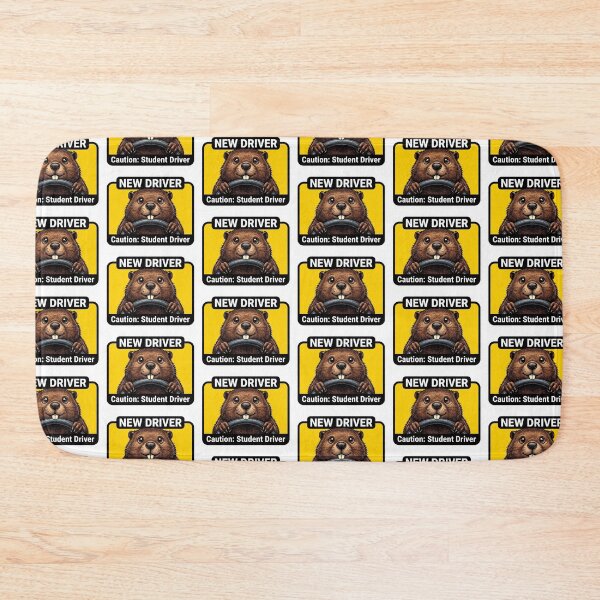 Item preview, Student Driver Beaver Sign designed and sold by Roy & Tiffany.